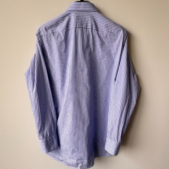Hugo Boss Regular Fit Striped Cotton Long Sleeve Dress Shirt - Picture 3 of 8